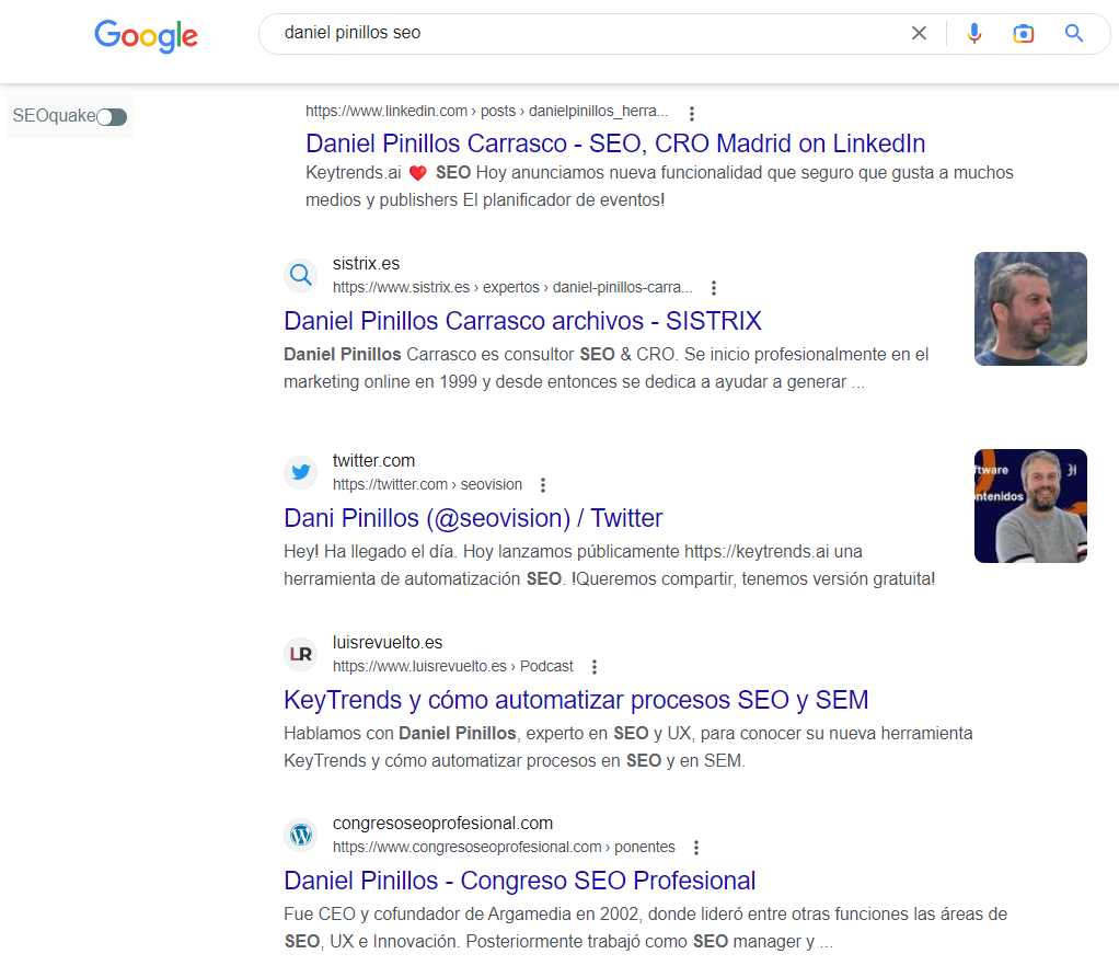 daniel pinillos seo Buscar con Google 1